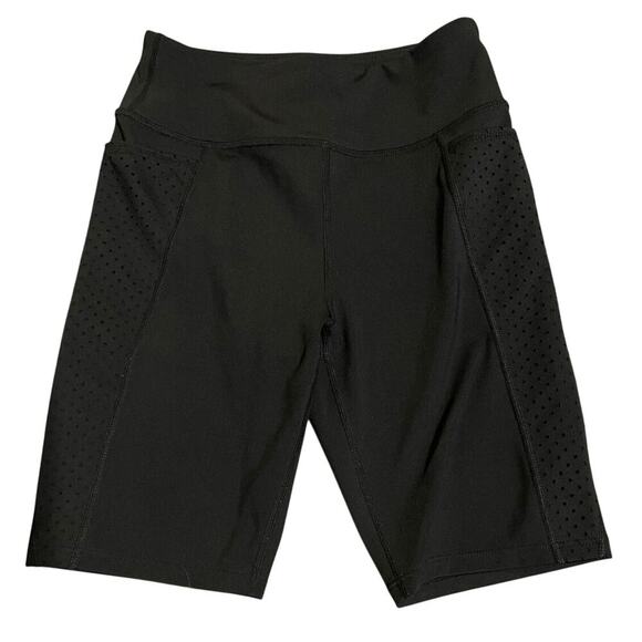NWOT Zella Girl Kid Black Athletic Shorts Leggings Size‎ M 8/10 Pockets Causal - Picture 1 of 4
